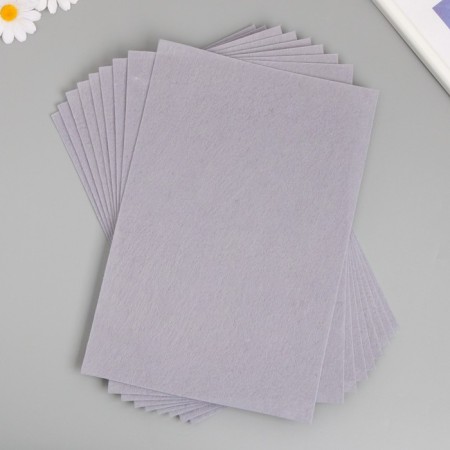 The felt is hard "gray" 1 mm (set of 10 sheets) A4 format format-2