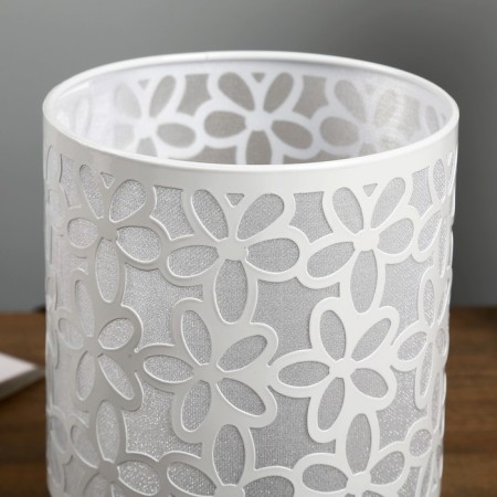 Table lamp "Flowers" 1xe27 40W white 14.5x14.5x19.5 cm Risalux-2