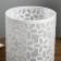 Table lamp "Flowers" 1xe27 40W white 14.5x14.5x19.5 cm Risalux