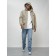 Male spring jacket, size 58, beige color