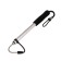Bagorik telescopic 29-65 cm, aluminum, protection of sting silicone, pen Neoprene