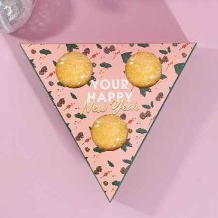 Gift set of cosmetics "Shiii Brightness", bath salt 3 x 190 g, pure happiness-2