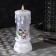 LED figure "Candle with a snowman" 10 × 23 × 10 cm, plastic, AAX3 batteries (not in the kit), RGB glow