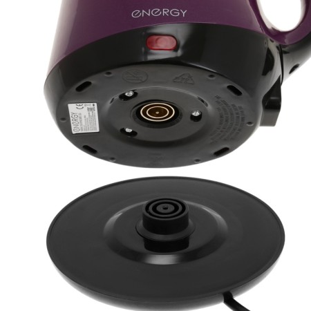 Electric kettle Energy E-265, plastic, flair, 1.8 l, 1500 watts, purple-8