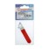 Maste-knob for the ball crane Masterprof, reinforced, 1/2 "-3/4", rubberized, red