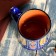 Mug Rishtan ceramics "Flowers", 500 ml, blue