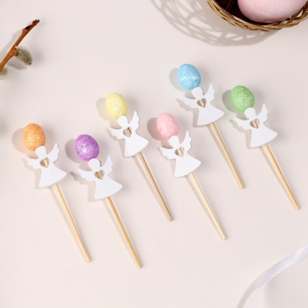 Skewers HB "White Angel", mix, set 6 pcs-1