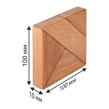 Magnetic puzzle according to the early development system, 4 details-5