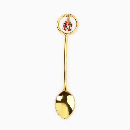 A teaspoon spoon with a New Year's Suspension Suspension for the New Year, 11.5 x 2.3 cm-3