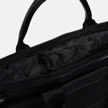 Male bag, black color-5