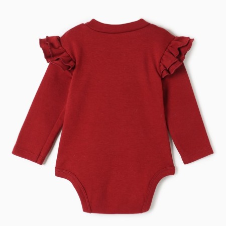 Body with ruffles crumb I am Cherry Red, height 80-86, cherry-4