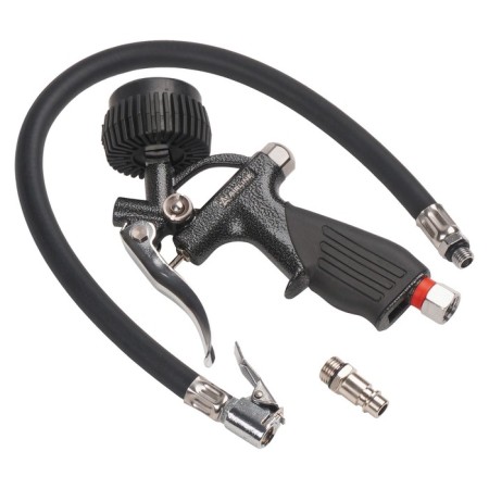 Pistol for pumping tires 10 atm Pro with manometer Atbu043-1