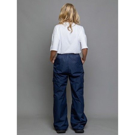 Heater trousers, height 164 cm, dark blue color-2