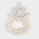 Hair elastic band "Happy New Year", diam 5 cm