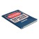 Diary Artificial leather 1-11 grade, 48 sheets, cage, hard cover, Schoolmix. Warning, rounded angles, block 70g/m²