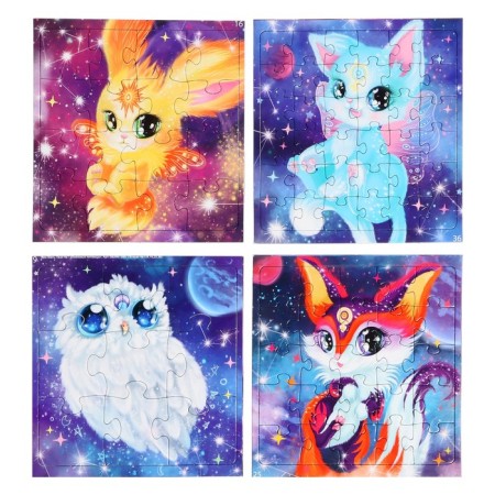 Puzzle 4 in 1 "Favorite pets", 9-16-25-36 elements-3