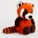 Soft toy "Raccoon", 21 cm, brown