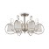 Freya FR20-CL-06-BG Simone, 800x800x409 mm ceiling lamp, E14, 6x40W, cream color with gold