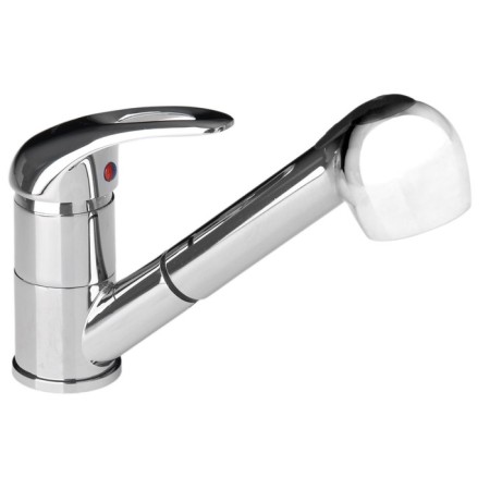 Accoona A5440 kitchen mixer, single -leaf, with stretching watering can, chrome
