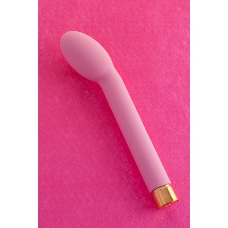 Unrealistic vibrator Love to Love for a G OMG point, silicone, pink color, 17 cm-5