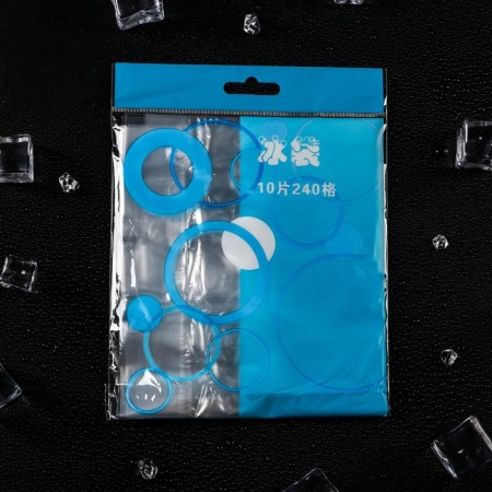 Ice packages, 240 balls, round, 31 x 18.5 cm