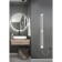 Electric towel Indigo Style Pro, 1200x100 mm, hidden installation, white