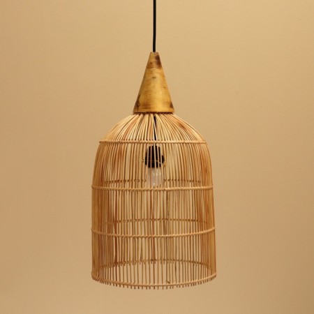 Ceiling Lamp from Rotan "Andreas", 1 × 120 W, E27, 30 × 30 × 60 cm-2