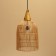 Ceiling Lamp from Rotan "Andreas", 1 × 120 W, E27, 30 × 30 × 60 cm