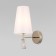 Classic wall lamp Milazzo, 40W, E14, 21x15x30.5 cm