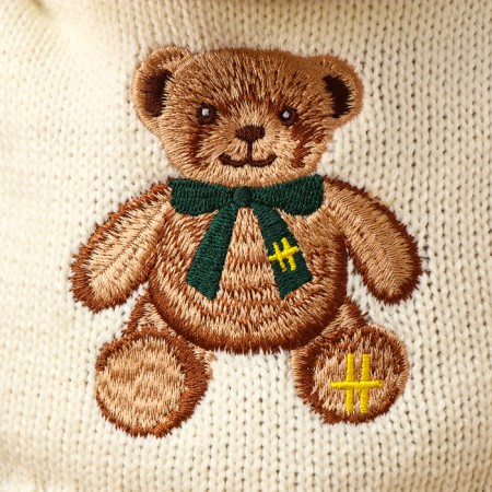 Soft toy "Bear", in a jacket, 50 cm, brown color-5