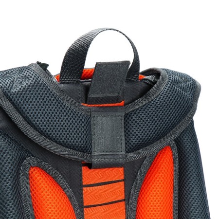 School backpack 38 x 30 x 16 cm, ergonomic back, stavia "car", gray-8