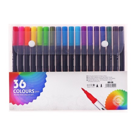 A set of professional markers, 36 pieces/36 colors, bilateral-6