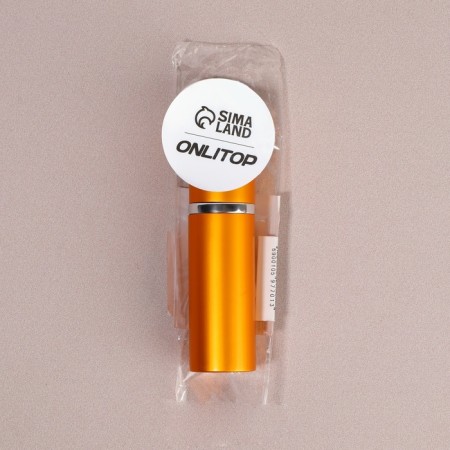 Perfume bottle, with a spray, 10 ml, golden color-18