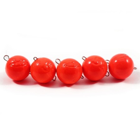 Cargo Cheburashka painted collapsible Yaman 5 pcs., 52 g, orange-2