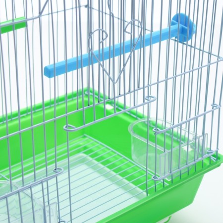 Poultry cell equipped BD-1/4F, 30 x 23 x 39 cm, green (packing 12 pcs)-10
