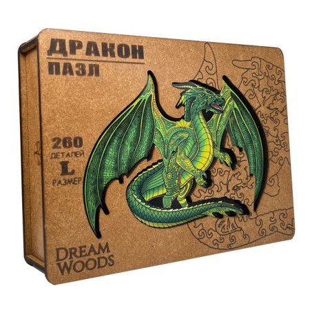 Figure puzzle "Dragon"-3