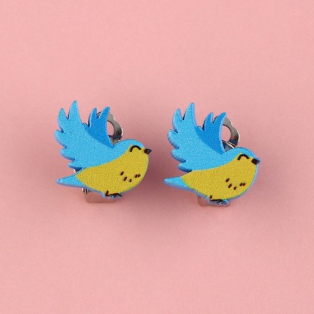 Clips, children's earrings "The most beautiful"-2