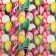 Glossy packaging paper "Tulips from March 8", 70 x 100 cm