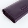 Women's wallet on magnets, purple color