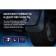 Front splashes for Audi A6 C6 2004 - 2008, set 2 pcs