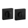 Rotary handle BK6 DM BL-24, black