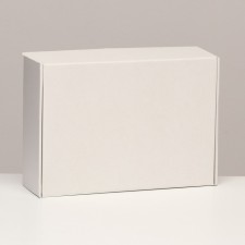 Self -charged box, white, 31 x 22 x 9.5 cm set 5 pcs