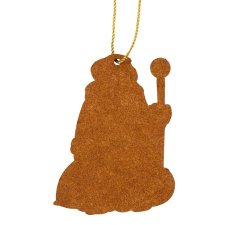 New Year's wooden pendant "New Year! Santa Claus"-7