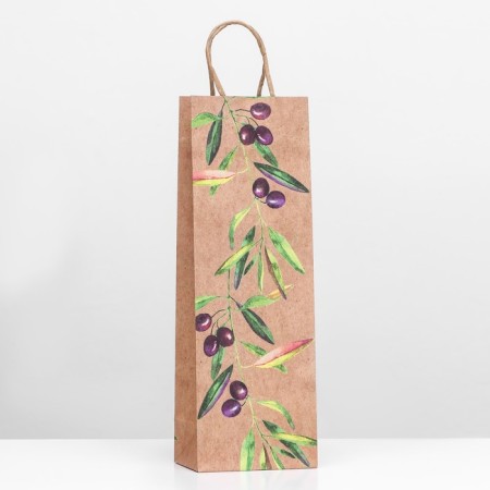 Gift package for a bottle "Maslin" 12 x 36 x 8.5 cm