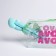 Cosmetic bag from transparent PVC Avogirl, 14x8 cm