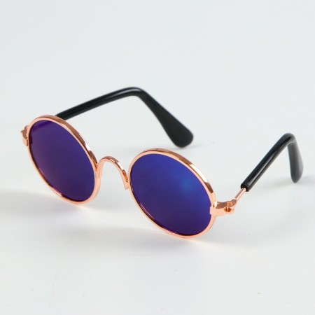Glasses for toys, dark blue color-1