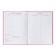 Universal diary for grades 1-11, "plain red", solid cover 7BC, matte lamination, selective varnish, 40 sheets