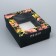 The box is folding, the cover is, "Present", 16.5 x 12.5 x 5.2 cm with a window