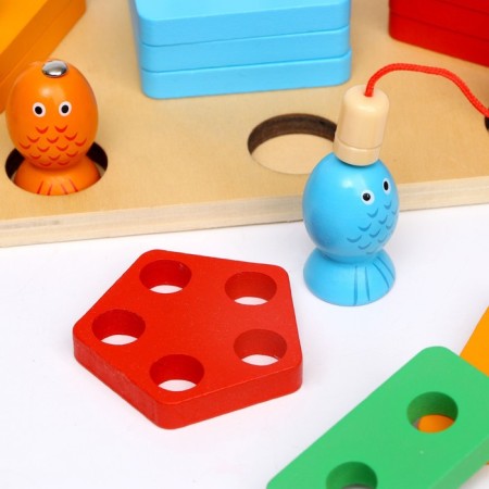 Wooden pyramid, with fishing-2