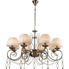 Светильник подвесной Stilfort 1009/05/08P Amore, 8х40Вт, Е14, 870х870х845-1155 мм, цвет античная бронза